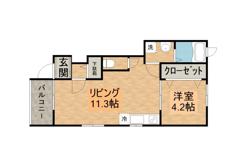 アルティメット三川　B棟